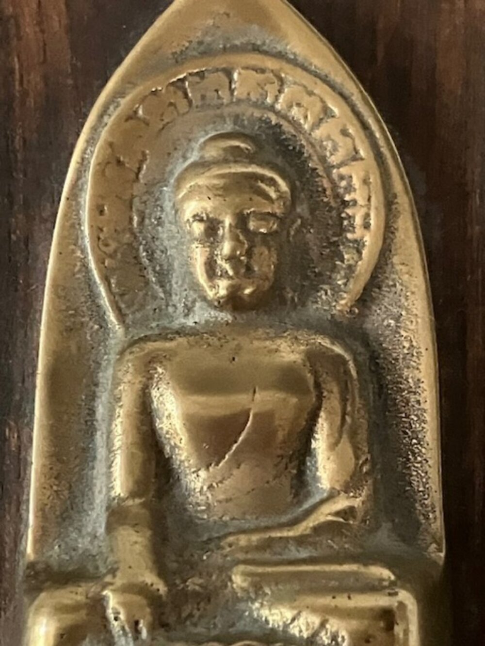 Vintage Budda in meditation pose